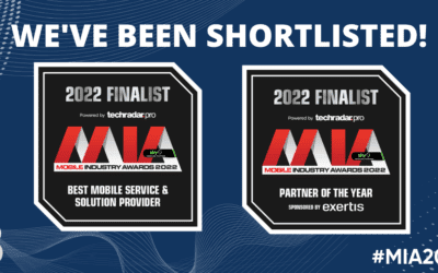 Shortlisted for Mobile Industry Awards 2022