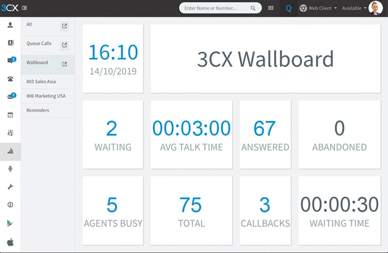 wallboard 3CX wallboard